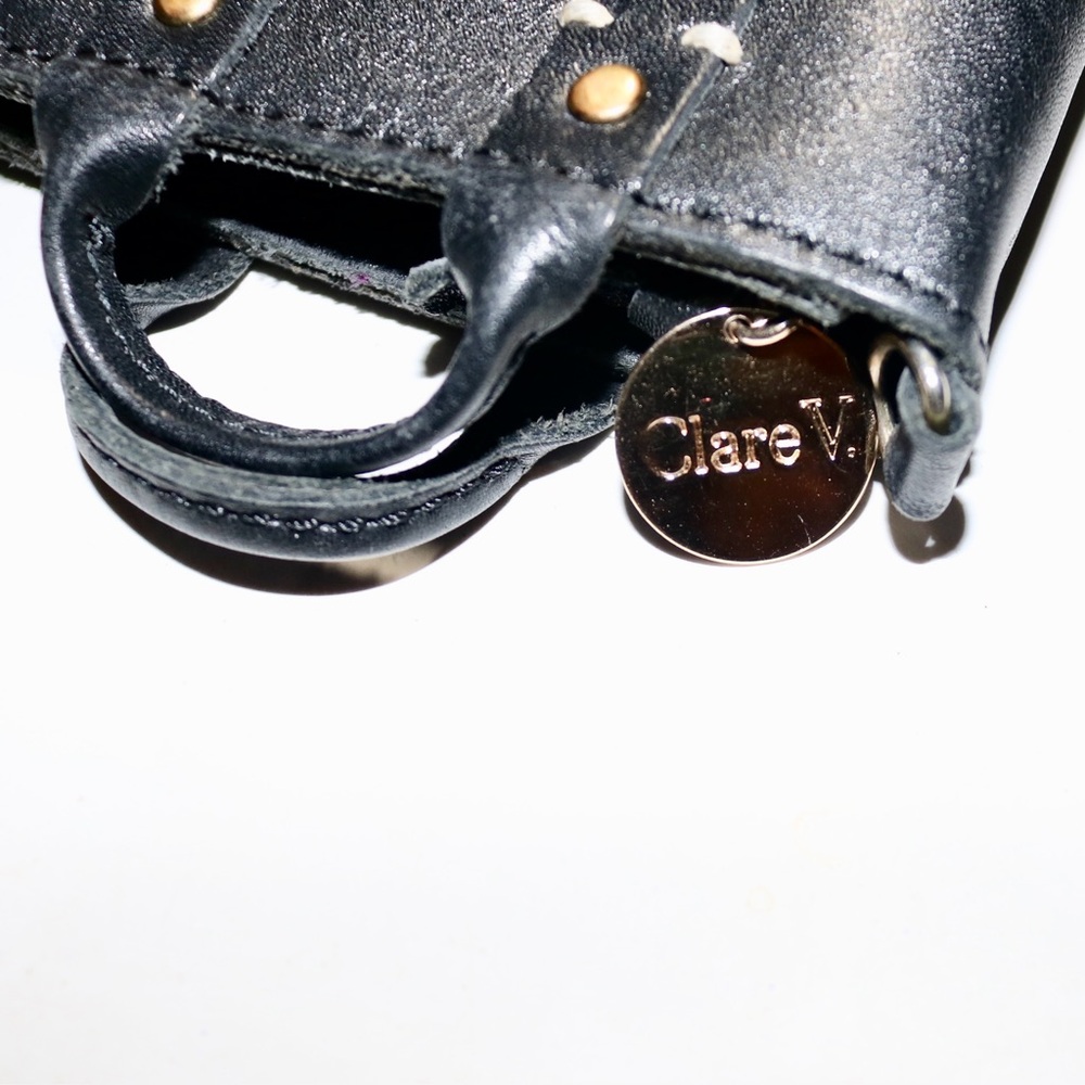 SOLD! ❤️ Clare V. La Trop Bebe in Black - Picture 10 of 14